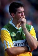 10 September 2000; A dejected Gary Hanniffy of Offaly following the All-Ireland Senior Hurling Championship Final match between Kilkenny and Offaly at Croke Park in Dublin. Photo by Ray McManus/Sportsfile