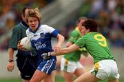 9 September 2000; Catriona Casey of Waterford in action against Niamh McNeilis of Meath during the All-Ireland Senior Ladies Football Championship Semi- Final match between Waterford and Meath at Parnell Park in Dublin. Photo by Aoife Rice/Sportsfile