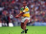 10 September 2000; Johnny Dooley of Offaly during the All-Ireland Senior Hurling Championship Final match between Kilkenny and Offaly at Croke Park in Dublin. Photo by Ray McManus/Sportsfile
