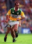 10 September 2000; Johnny Dooley of Offaly in action against Canice Brennan of Kilkenny during the All-Ireland Senior Hurling Championship Final match between Kilkenny and Offaly at Croke Park in Dublin. Photo by Ray McManus/Sportsfile