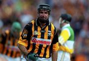 10 September 2000;  DJ Carey of Kilkenny celebrates after scoring his sides first goal during the All-Ireland Senior Hurling Championship Final match between Kilkenny and Offaly at Croke Park in Dublin. Photo by Damien Eagers/Sportsfile