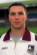 13 September 2000; Padraig Lally during the Galway Senior Football Press Night at Tuam Stadium in Galway. Photo by Damien Eagers/Sportsfile