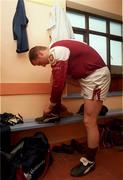 13 September 2000; Gary Fahey during the Galway Senior Football Press Night at Tuam Stadium in Galway. Photo by Damien Eagers/Sportsfile