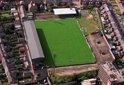 10 September 2000; An Aerial view of Dalymount Park in Dublin. Photo by David Maher/Sportsfile