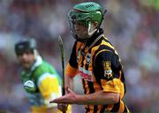 10 September 2000; Henry Shefflin of Kilkenny during the All-Ireland Senior Hurling Championship Final match between Kilkenny and Offaly at Croke Park in Dublin. Photo by Ray McManus/Sportsfile