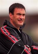 17 September 2000; Cork City manager Derek Mountfield during the Eircom League Premier Division match between Cork City and Derry City at Turners Cross in Cork. Photo by David Maher/Sportsfile
