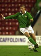 22 September 2000; Chris McGrath of Republic of Ireland during the  Under16 International friendly match between England and Republic of Ireland at Bescot Stadium in Walsall, England. Photo by David Maher/Sportsfile