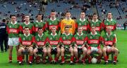24 September 2000: Mayo team ahead of the All Ireland Minor Football Championship Final match between Cork and Mayo at Croke Park in Dublin. Photo by Ray McManus/Sportsfile