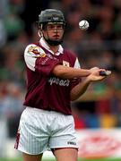 17 September 2000; David Donoghue of Galway during the All Ireland Under-21 Hurling Championship Final match between Galway and Limerick at Semple Stadium in Thurles, Tipperary. Photo by Damien Eagers/Sportsfile