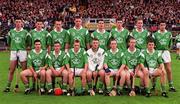17 September 2000; Limerick team ahead of the All Ireland Under-21 Hurling Championship Final match between Galway and Limerick at Semple Stadium in Thurles, Tipperary. Photo by Damien Eagers/Sportsfile