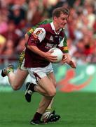 24 September 2000; Michael Donnellan of Galway during the Bank of Ireland All-Ireland Football Championship Final Replay between Galway and Kerry at Croke Park in Dublin. Photo by Ray McManus/Sportsfile