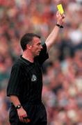 24 September 2000; Referee Pat McEneaney during the Bank of Ireland All-Ireland Football Championship Final Replay between Galway and Kerry at Croke Park in Dublin. Photo by Damien Eagers/Sportsfile