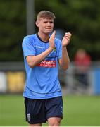 23 July 2015; Ryan Swan, UCD, after the game. UEFA Europa League, Second Qualifying Round, Second Leg, UCD v Slovan Bratislava. UCD Bowl, Belfield, Dublin. Picture credit: Matt Browne / SPORTSFILE