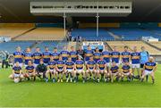 18 July 2015; The Tipperary squad. GAA Football All-Ireland Senior Championship, Round 3B, Tipperary v Tyrone. Semple Stadium, Thurles, Co. Tipperary. Picture credit: Diarmuid Greene / SPORTSFILE
