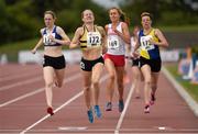 24 July 2015; Andrea Bickerdike, Leevale, on her way to winning the IMC Women's 800m B event. Morton Games International Athletics Meeting. Morton Stadium, Santry, Co. Dublin. Picture credit: Stephen McCarthy / SPORTSFILE