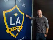 24 July 2015; Republic of Ireland captain and LA Galaxy star Robbie Keane after talking to members of the Irish media in advance of the Special Olympics World Summer Games in Los Angeles. StubHub Center, LA Galaxy, Arena / Stadium Picture credit: Ray McManus / SPORTSFILE