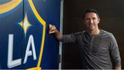24 July 2015; Republic of Ireland captain and LA Galaxy star Robbie Keane after talking to members of the Irish media in advance of the Special Olympics World Summer Games in Los Angeles. StubHub Center, LA Galaxy, Arena / Stadium Picture credit: Ray McManus / SPORTSFILE