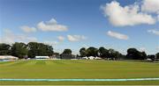 25 July 2015; A general view of Malahide Cricket Ground before the match between Scotland and Hong Kong. ICC World Twenty20 Qualifier 2015 Semi-Final, Scotland v Hong Kong. Malahide, Dublin. Picture credit: Seb Daly / ICC / SPORTSFILE