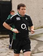 3 November 2008; Prop Marcus Horan arrives for Ireland Rugby Squad Training. Donnybrook Stadium, Donnybrook, Dublin. Picture credit: Brendan Moran / SPORTSFILE