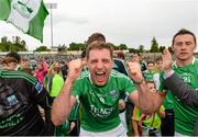 25 July 2015; Richard O'Callaghan, Fermanagh, celebrates after the game. GAA Football All-Ireland Senior Championship, Round 4A, Fermanagh v Westmeath. Kingspan Breffni Park, Cavan. Picture credit: Oliver McVeigh / SPORTSFILE