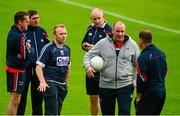 25 July 2015; Cork manager Brian Cuthbert, second from right, with members of his backroom team before the game. GAA Football All-Ireland Senior Championship, Round 4A, Kildare v Cork. Semple Stadium, Thurles, Co. Tipperary. Picture credit: Piaras Ó Mídheach / SPORTSFILE