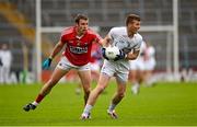 25 July 2015; Ciarán Fitzpatrick, Kildare, in action against James Loughrey, Cork. GAA Football All-Ireland Senior Championship, Round 4A, Kildare v Cork. Semple Stadium, Thurles, Co. Tipperary. Picture credit: Stephen McCarthy / SPORTSFILE