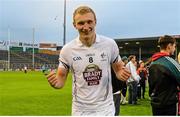 25 July 2015; Kildare's Tommy Moolick celebrates after the game. GAA Football All-Ireland Senior Championship, Round 4A, Kildare v Cork. Semple Stadium, Thurles, Co. Tipperary. Picture credit: Piaras Ó Mídheach / SPORTSFILE