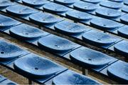 26 July 2015; Rainsoaked seats in the stand ahead of the Electric Ireland GAA Hurling All-Ireland Minor Championship, Quarter-Final, Limerick v Galway. Semple Stadium, Thurles, Co. Tipperary. Picture credit: Piaras Ó Mídheach / SPORTSFILE