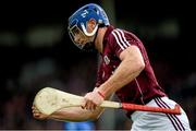 26 July 2015; Cyril Donnellan, Galway, celebrates a score. GAA Hurling All-Ireland Senior Championship, Quarter-Final, Galway v Cork. Semple Stadium, Thurles, Co. Tipperary. Picture credit: Stephen McCarthy / SPORTSFILE