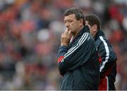 26 July 2015; Cork manager Jimmy Barry Murphy near the end of the game. GAA Hurling All-Ireland Senior Championship, Quarter-Final, Galway v Cork. Semple Stadium, Thurles, Co. Tipperary. Picture credit: Dáire Brennan / SPORTSFILE