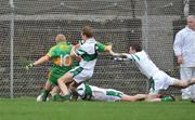 9 November 2008; Niall Darby, 10, Rhode, scores is side's second goal. AIB Leinster Senior Club Football Championship quarter-final, Rhode v Portlaoise, O'Connor Park, Tullamore. Picture credit: David Maher / SPORTSFILE