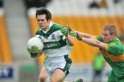 9 November 2008; Malachy McNulty, Portlaoise, in action against Glen O'Connell, Rhode. AIB Leinster Senior Club Football Championship quarter-final, Rhode v Portlaoise, O'Connor Park, Tullamore. Picture credit: David Maher / SPORTSFILE