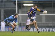 9 November 2008; Darren Magee, Kilmacud Crokes, in action against Thomas Costello, Newtown Blues. AIB Leinster Senior Club Football Championship quarter-final, Kilmacud Crokes v Newtown Blues, Parnell Park, Dublin. Picture credit: Stephen McCarthy / SPORTSFILE