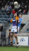 9 November 2008; Darren Magee, Kilmacud Crokes, in action against Brian Kermode, Newtown Blues. AIB Leinster Senior Club Football Championship quarter-final, Kilmacud Crokes v Newtown Blues, Parnell Park, Dublin. Picture credit: Stephen McCarthy / SPORTSFILE
