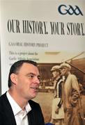 12 November 2008; Professor Mike Cronin at the official launch of the GAA History Project. Croke Park, Dublin. Picture credit: David Maher / SPORTSFILE