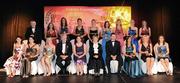 8 November 2008; The Camogie All-Stars. Back row, from left, Mike Joe Corkery accepting on behalf of Briege Corkery, Cork, Aoife Murray, Cork, Orla Cotter, Cork, Jessica Gill, Galway, Therese Maher, Galway, Aoife Neary, Kilkenny, Sile Burns, Cork, Rachel Moloney, Cork, and Jane Adams, Antrim. Front row, from left, Cathriona Foley, Cork, Liz O'Loughlin accepting on behalf of Catherine O'Loughlin, Wexford, Trish O'Hallaron, Tipperary, Tony Towell, Managing Director of O'Neills, Sinead O'Connor, Ard Stiurthoir of the Camogie Association, Liz Howard, President of the Camogie Association, Guest of Honour - Tipperary hurler - Brendan Cummins, Michaela Morkan, Offaly, Sinead Cahalan, Galway, and Gemma O'Connor, Cork. Camogie All-Star Awards 2008 in association with O’Neills, Citywest Hotel, Conference, Leisure & Golf Resort, Dublin. Picture credit: Ray McManus / SPORTSFILE