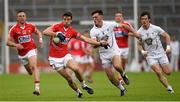 25 July 2015; Jamie O'Sullivan, Cork, in action against Eoin Doyle, Kildare. GAA Football All-Ireland Senior Championship, Round 4A, Kildare v Cork. Semple Stadium, Thurles, Co. Tipperary. Picture credit: Stephen McCarthy / SPORTSFILE