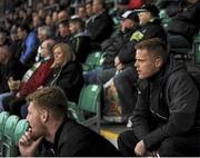26 July 2015; Damien Duff, Shamrock Rovers, watches from the stands. SSE Airtricity League, Premier Division, Shamrock Rovers v Limerick. Tallaght Stadium, Tallaght, Co. Dublin. Picture credit: Sam Barnes / SPORTSFILE
