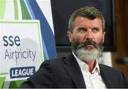 27 July 2015; Republic of Ireland assistant manager Roy Keane at the SSE Airtricity National U17s League launch. FAI HQ, Abbotstown, Co. Dublin. Picture credit: David Maher / SPORTSFILE