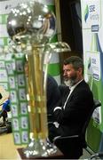 27 July 2015; Republic of Ireland assistant manager Roy Keane at the SSE Airtricity National U17s League Launch. FAI HQ, Abbotstown, Co. Dublin. Picture credit: David Maher / SPORTSFILE