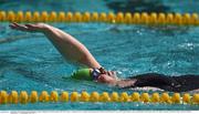 28 July 2015; Team Ireland’s Sarah Jane Johnston, a member of Ripples Sports Special Olympics Club, from Lurgan, Co Armagh, on her way to winning a Bronze medal in the AQ 100M Freestyle Division F15 event at the Uytengsu Aquatics Center. Special Olympics World Summer Games, Los Angeles, California, United States. Picture credit: Ray McManus / SPORTSFILE