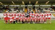 27 June 2015; The Derry squad.  Electric Ireland Ulster GAA Football Minor Championship, Semi Final, Derry v Donegal. St Tiernach's Park, Clones, Co. Monaghan. Picture credit: Oliver McVeigh / SPORTSFILE