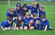 28 July 2015; Leinster rugby players Isa Nacewa and Ben Te'o visited the Bank of Ireland Summer Camp at Donnybrook RFC to meet with young players. Donnybrook Stadium, Donnybrook, Dublin. Picture credit: Dáire Brennan / SPORTSFILE