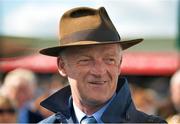28 July 2015; Trainer Willie Mullins after he sent out Long Dog to win the Topaz Novice Hurdle. Galway Racing Festival, Ballybrit, Galway. Picture credit: Cody Glenn / SPORTSFILE