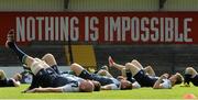 29 July 2015; Ireland captain Paul O'Connell with his team-mates during squad training. Irish Independent Park, Cork. Picture credit: Matt Browne / SPORTSFILE