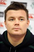 14 November 2008; Captain Brian O'Driscoll during an Ireland rugby media conference. Jury's Croke Park Hotel, Dublin. Picture credit: Brendan Moran / SPORTSFILE