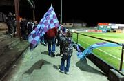 14 November 2008; A young Drogheda United supporter follows the crowd home after the game. eircom League of Ireland Premier Division, Drogheda United v St Patrick's Athletic, United Park, Drogheda. Photo by Sportsfile