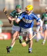 15 November 2008; Conor Jordan, Raharney, in action against Henry Shefflin, Ballyhale Shamrocks. AIB Leinster Senior Club Hurling Championship Semi-Final, Raharney v Ballyhale Shamrocks, Cusack Park, Mullingar, Co. Westmeath. Photo by Sportsfile