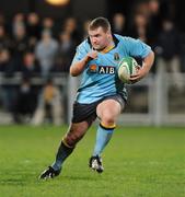 14 November 2008; Conor Geoghegan, UCD. Annual Colours Rugby Match, UCD v Trinity College. Donnybrook Stadium, Dublin. Picture credit: Matt Browne / SPORTSFILE