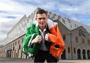 29 July 2015; UFC fighter Joseph Duffy poses for a portrait at the announcement of his lightweight bout against Dustin Poirier in the 3Arena, Dublin on 24th October. 3Arena, Dublin. Picture credit: Ramsey Cardy / SPORTSFILE